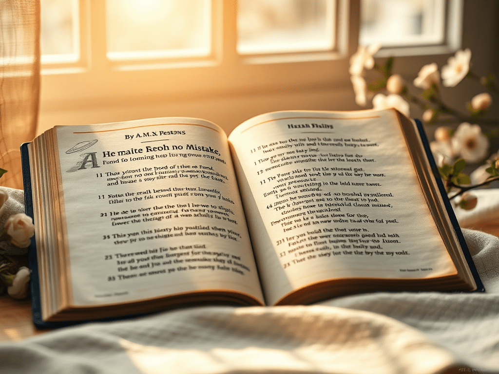 He Maketh No&nbsp;Mistake